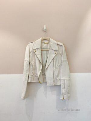 Jaqueta Couro Gelo Diane Von | Tam: M