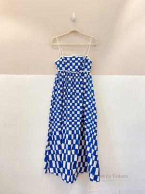 Vestido Midi Quadriculado Farm | Tam: M