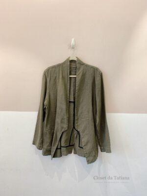 Blazer Musgo Linho Osklen | Tam: M