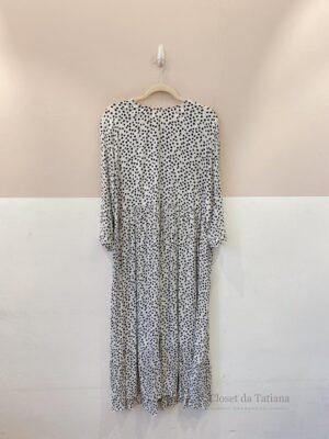 Vestido Midi Branco Poás Zara | Tam: GG