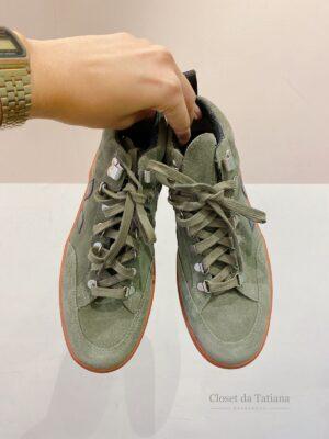 Tênis Cano Alto Verde Suede Vert | Tam: 35