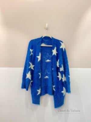 Casaco Pelinhos Estrelas Farm U
