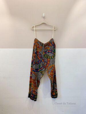 Calça Estampada Farm | Tam: GG