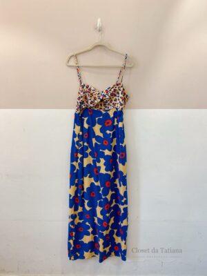 Vestido Farm Midi Floral Dress To | Tam: G