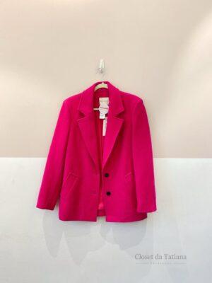 Blazer Lã Pink By Nv | Tam: P