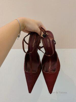 Scarpin Vinho Arezzo | Tam: 37