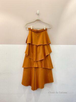 Saia Midi Terracota Luiza Botto | Tam: PP