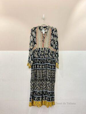 Vestido Midi Estampado Zara | Tam: M