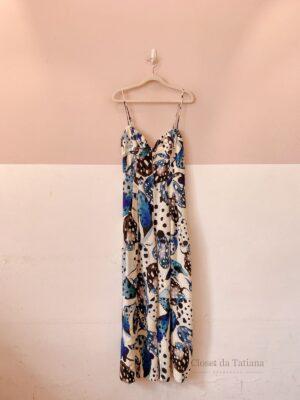 Macacão Estampado Amplo Farm | Tam: G