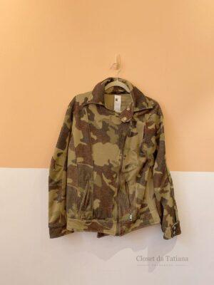Jaqueta Camuflada Brilhos Animale | Tam: M