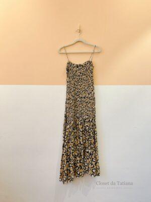 Vestido Onça Lastéx Animale | Tam: M