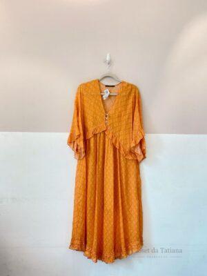 Vestido Laranja Babadinhos Animale | Tam: 36