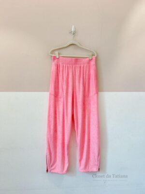 Calça Atoalhada Rosa Pitta | Tam: G