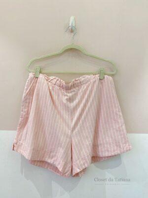 Short Listrado Rosa Peepou | Tam: GG