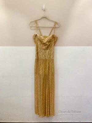 Vestido Longo Estampado Open | Tam: P