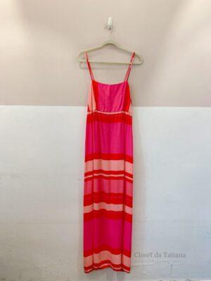 Vestido Midi Pink Estampado Dress To | Tam: GG