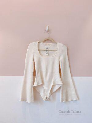 Body Tricot Off White By Nv | Tam: P