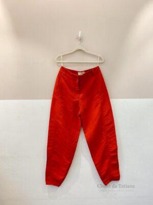 Calça Vermelha Cris Barros | Tam: 38