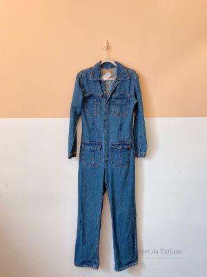 Macacão Frentista Jeans Dress To | Tam: 38