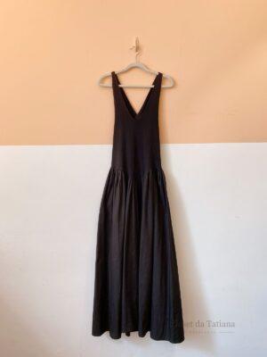 Vestido Preto Saia Farm | Tam: P