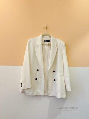 Blazer Alfaiataria Off Zara | Tam: P