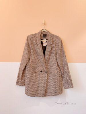 Blazer Pied Poule Bege Renner | Tam: G