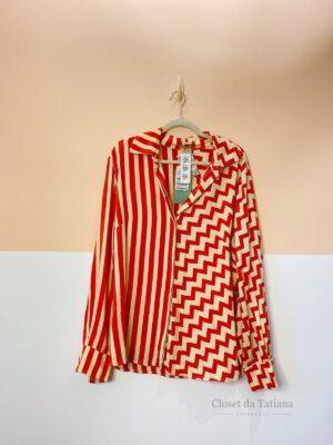 Camisa Estampa Geometrica Peahi | Tam: G