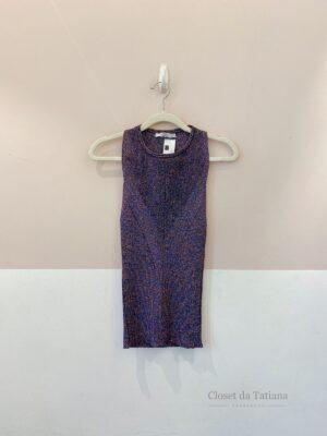 Blusa Luréx Roxa Ateen | Tam: P