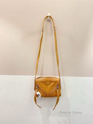 Bolsa Tiracolo Snake Laranja Schutz