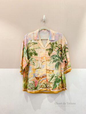 Camisa Estampada Farm | Tam: P