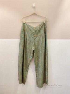 Calça Estampada Anpô | Tam: G