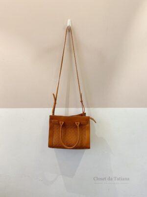 Bolsa Caramelo Tressê Arezzo