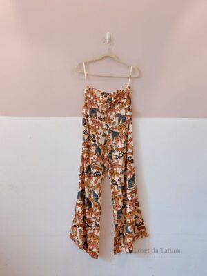 Pantalona Estampa Onças Farm | Tam: M