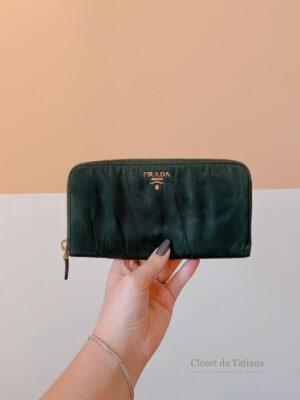 Carteira Verde Prada