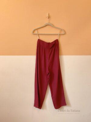 Calça Vinho Paula Raia | Tam: 36