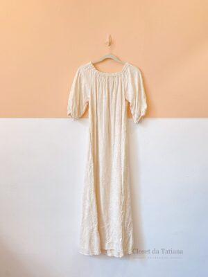 Vestido Off Bordados Maria Filó | Tam: P