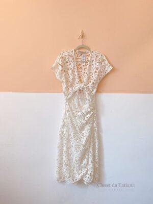 Vestido Renda Off Adriana Degreas | Tam: P