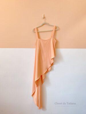Blusa Laranja Assimetrica Nv | Tam: G