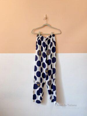 Calça Estampa Bolas Kenzo | Tam: 38
