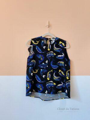 Blusa Peixes Kenzo | Tam: 36