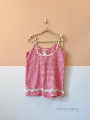 Vestido Rosa Cianinha Pitta | Tam: G