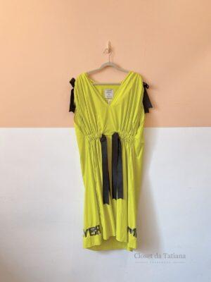 Vestido Verde Barra Laços Carnavalia | Tam: M