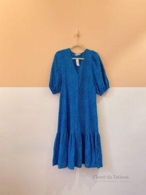 Vestido Azul Laise Zara | Tam: P