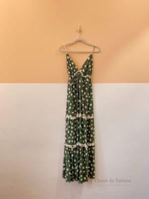 Vestido Verde Poás Farm | Tam: G