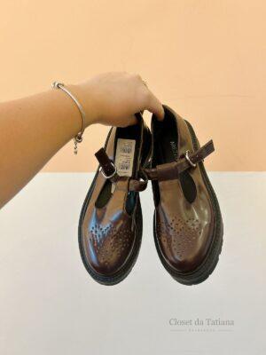 Loafer Vinho Arezzo | Tam: 34