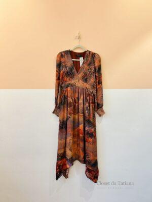 Vestido Estampado Allsaints | Tam: 36