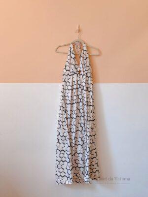 Vestido Estampa P&B Animale | Tam: M