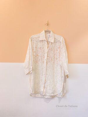 Camisa Off Renda B Yourself | Tam: P