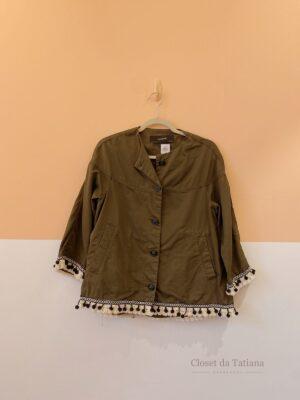 Jaqueta Verde Zara | Tam: PP