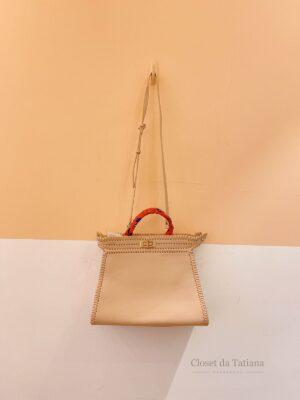 Bolsa Nude Trançado Arezzo